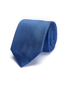 BLUE SILK TIE