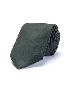 GREEN SILK TIE