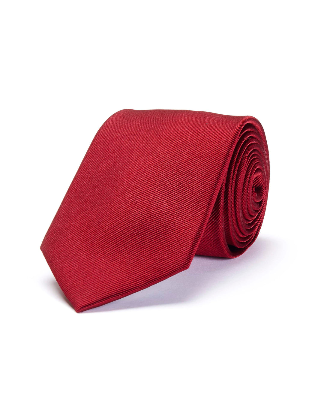 RED SILK TIE