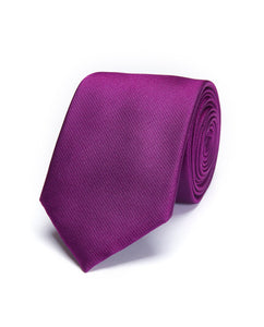 PURPLE SILK TIE