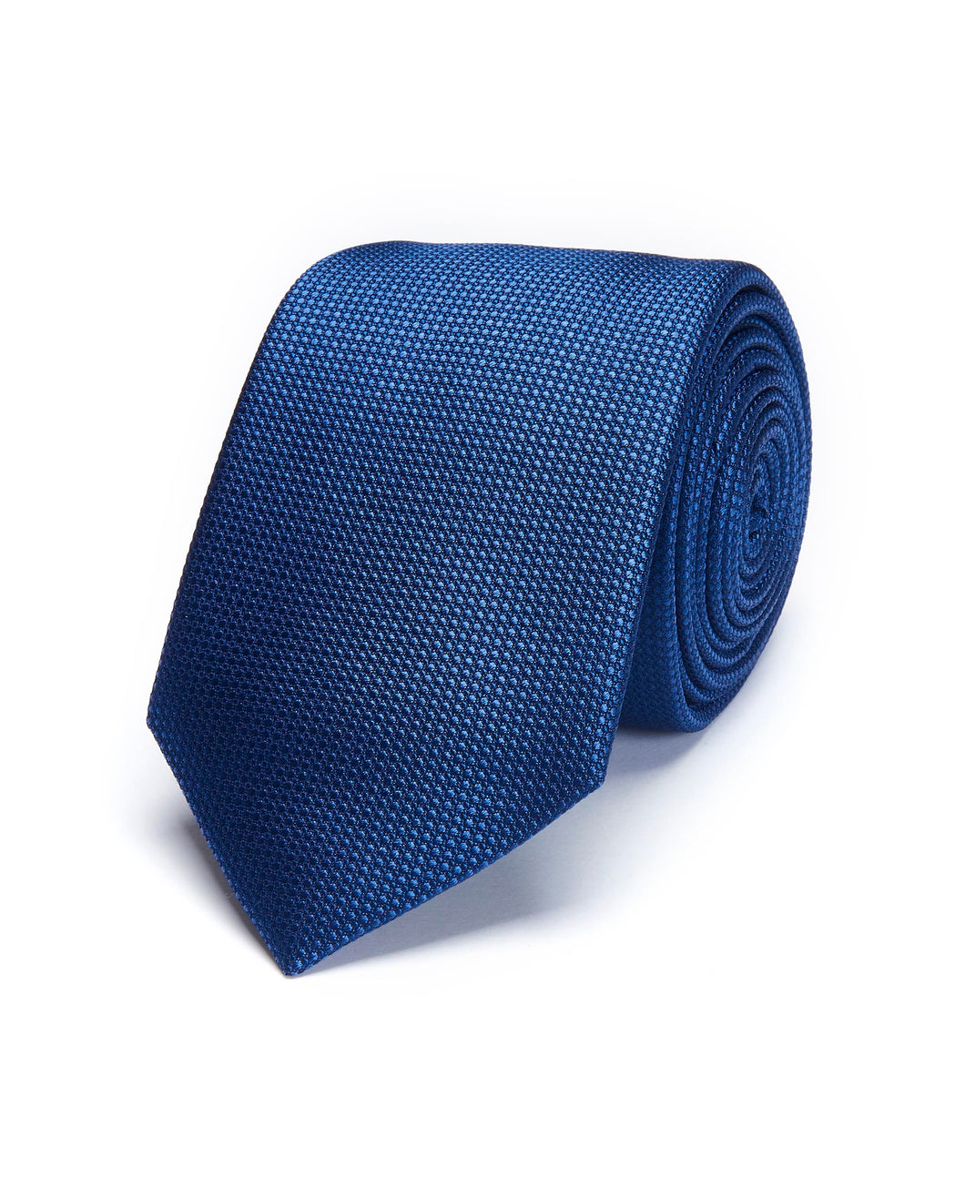 BLUE SILK TIE